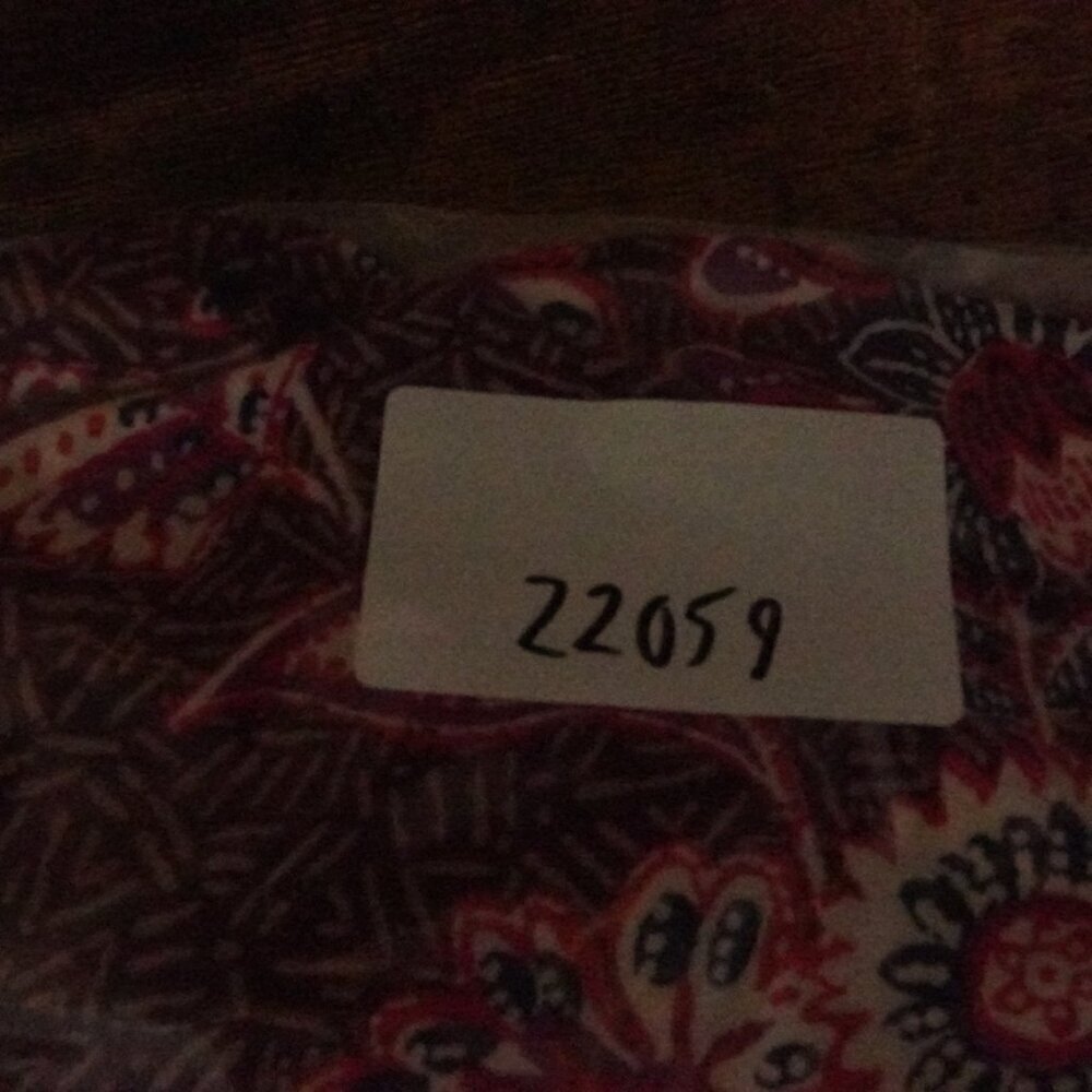 Old Navy Midi Dress Womens 2Xl Floral Print V-Neck Multi Color Long Sleeve - Picture 13 of 13